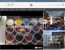 Tablet Screenshot of jardonrico.com